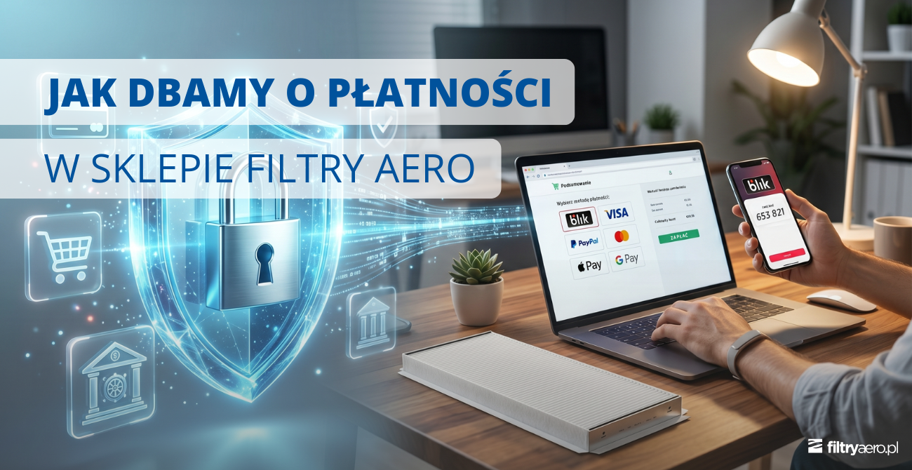 Jak dbamy o płatności w sklepie Filtry Aero – bezpieczne zakupy online i metody płatności.