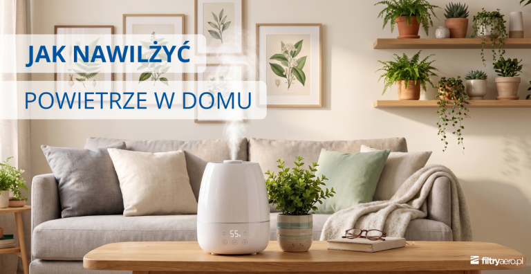 Jak nawilżyć powietrze w domu – nawilżacz powietrza w salonie.