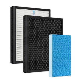 Philips AC4080 | Komplet filtrów HEPA-węglowy + nawilżający AC4158 + AC4155 Zamienniki FA501832764
