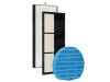 Komplet filtrów HEPA + węglowy + nawilżający UZ-HD4HF + UZ-HG4DF +UZ-KIL8MF Sharp UA-KIN50E-W Zamienniki FA511992827