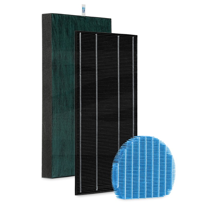 Sharp KC-A50EU-B | Komplet filtrów HEPA + węglowy + nawilżający FZ-A51HFR + FZ-A51DFR + FZ-A61MFR Zamienniki FA512242818